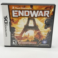 Tom Clancy's EndWar Nintendo DS Video Game 2008 Ubisoft CIB Original Box Manual
