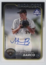 2024 Topps Pro Debut Auto Hunter Barco #PD-183 Auto 06y2