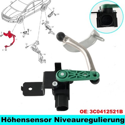 Höhensensor Niveauregulierung Vorne Links für Audi Q3 VW Golf VI Caddy Passat CC