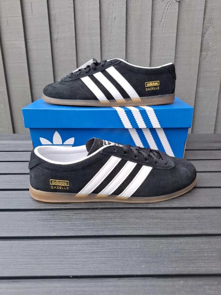 Adidas Gazelle Black and White in Women's Trainers for sale | eBay UK