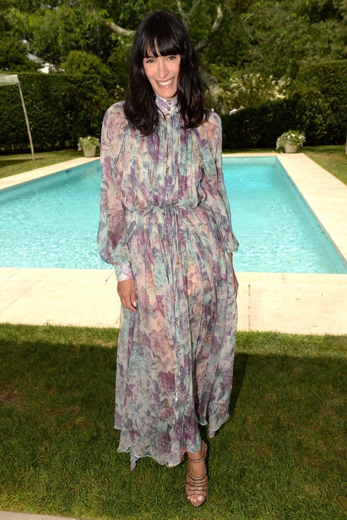 Zimmermann Silk Maxi Tent Dress Pastel Purple Green size 1 AU 10 US 6