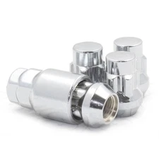 Locking Lug Nuts Wheel Locks 12x1.5 Chrome Closed Bulge Acorn Fits Toyota