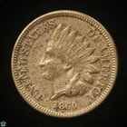 1860 Indian Head Small Cent - Fine Details: Pitting
