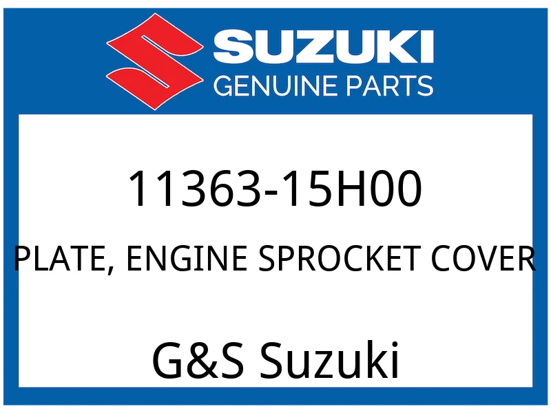 PLATE, ENGINE SPROCKET COVER