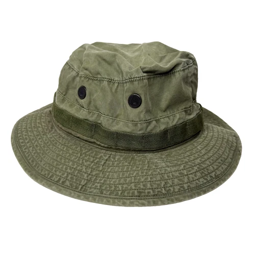 Vintage 1960s Vietnam Tropical Jungle Army Hat Boonie Military Size 7