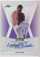 2014 Leaf Metal Draft Purple Prismatic 7/25 Cody Reed #BA-CR1 Auto 4h5