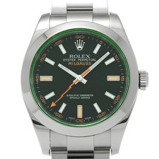 ROLEX Milgauss 116400GV Men Black Stainless Steel Automatic #W790