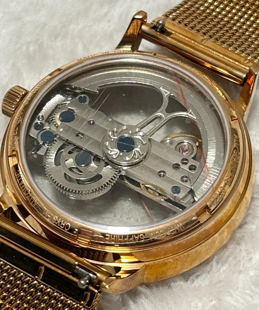 Odyssee Rare Automatic Skeleton Watch Rogmesh B, image 6