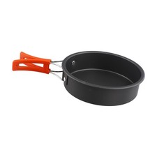 Alumina Cooking Pan Set for 23 People Camping and Easy to Maintain