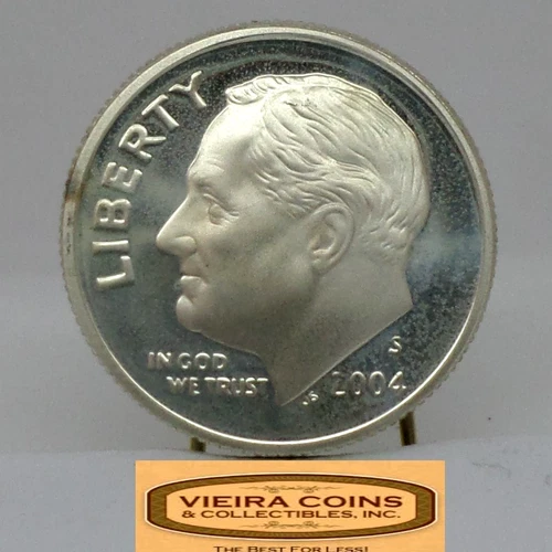 2004-S Roosevelt Silver Proof Dime  - #C56464NQ
