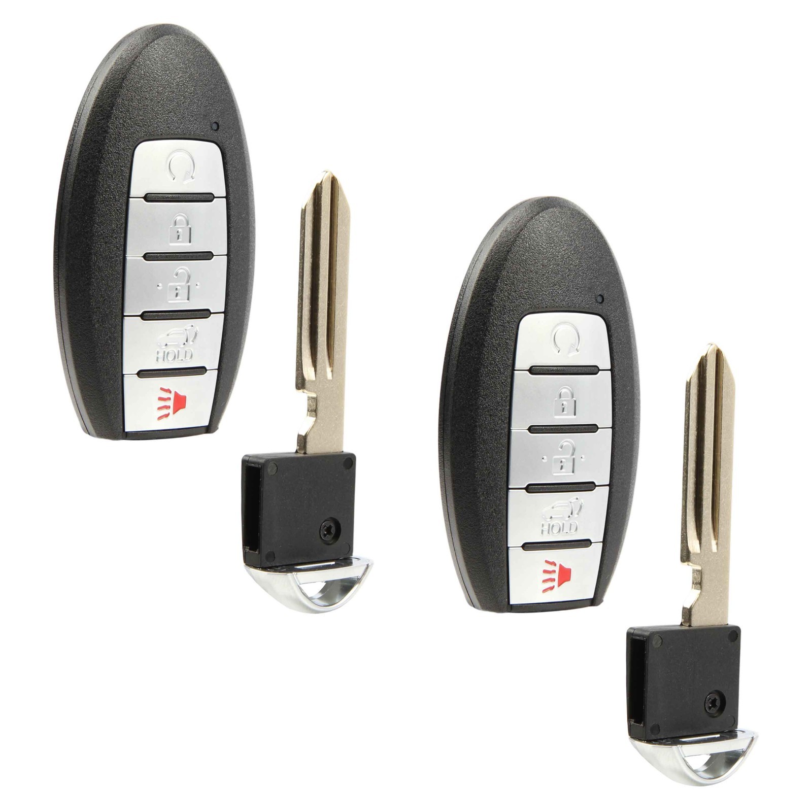 2 Remote Keyless Entry Fob Replacement Key Blade For Nissan 5b SUV (KR5TXN7)