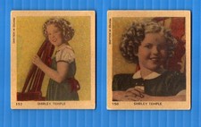 Shirley Temple 1935 trade chewing gum card inserts RARE #998
