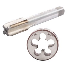 5/8"-18 UNF Tap and Die Set Right Hand HSS Threading Gunsmithing 5/8x18