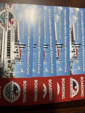 5 Adult tickets To Carrie B cruises Fort Lauderdale’s Venice Of America Cruise