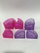 Barbie Closet Swing Out Drawers Storage Bins Set Of 6 REPLACEMENT PARTS