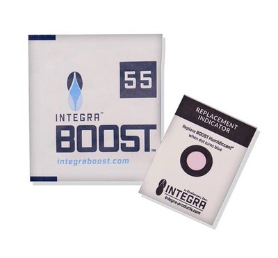 5x Integra Boost 55% RH, Pack à 8g Befeuchter, einzeln verpackt