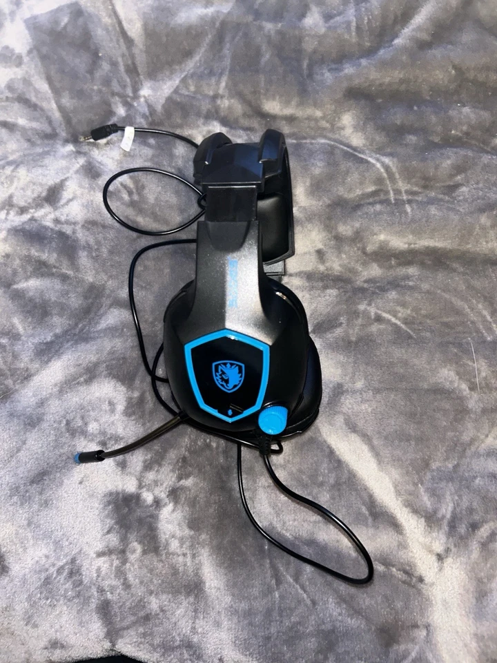 SADES Gaming Headset PS4 Xbox One Headphone PC Earphone 3.5mm Stereo Sound w Mic - Image 2 of 4