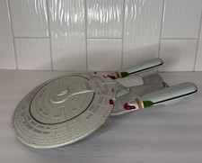 VTG Star Trek TNG USS Enterprise NCC-1701-D Playmates 1992 Electronic Ship WORKS