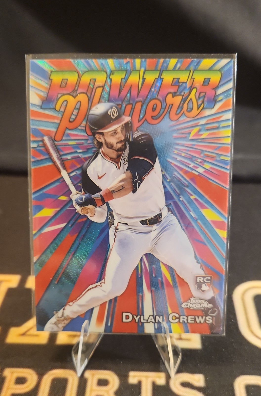 2025 Topps Chrome - Power Players Dylan Crews #PP-20 (RC)