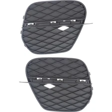 Bumper Grille Set For 2011-2013 BMW X5 Fog Light Covers 51117222860 51117222859