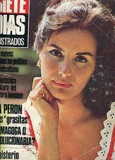 EVA PERON EVITA VIAJE EUROPEO E ISABEL SARLI REVISTA RARA ARGENTINA 1963