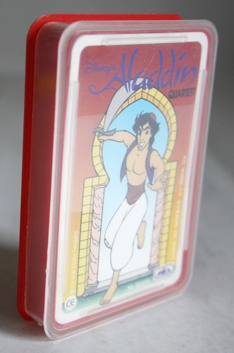 JUEGO DE 32 CARTAS MUY RARO VINTAGE AÑOS 90 ALADDIN QUARTETT DE MIKA GRECIA ¡NUEVO COMO NUEVO! - Imagen 3 de 8
