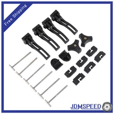 Replacement Parts For Hard Tri-Fold Tonneau Cover Rear / Front Clamp Universal