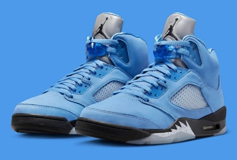 Nike Air Jordan 5 Retro Shoes UNC University Blue DV1310-401