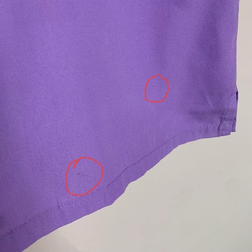 Urbane Scrub Top Purple Cross Over Women's To Fit 8 - 10 / XS - S C: 98cm Scrubs - Picture 2 of 5