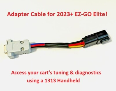 #ad #ad Golf Cart Diagnostic Adapter Cable for 2023 EZ GO Express L6 Curtis AC F4 A $75.00