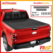 Low Profile Hard Tri Fold Tonneau Cover 2019-2025 Ram 5.7FT