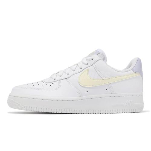 Nike Wmns Air Force 1 07 AF1 Coconut Milk Oxygen Purple Women Casual FN3501-100 - Picture 2 of 8