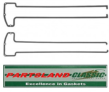 Camshaft Rocker Cover Gasket Pair Jaguar E Type XJ6 XK150S 2.4 3.8 4.2 1958–1974 - Picture 2 of 7