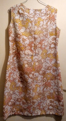 Vintage Sixties Leinen Kleid Vintage Dress Sixteen's Linen Gr.44 - Bild 2 von 8