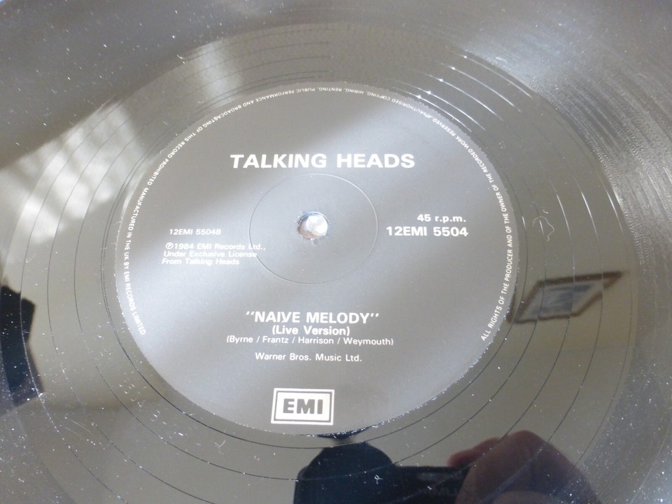 TALKING HEADS SLIPPERY PEOPLE 12" 1984 1ST UK PRESS 12" STUNNING NM eBay