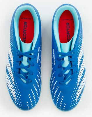 Adidas Men Predator Accuracy.4 TF Cleats Blue Futsal Soccer Boot