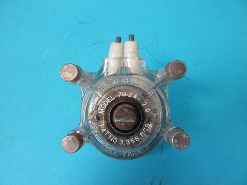 COLE PARMER 7014-20 MASTERFLEX PUMP HEAD REPLACEMENT PART FROM HOEFER 80-6330-23 - Picture 1 of 8