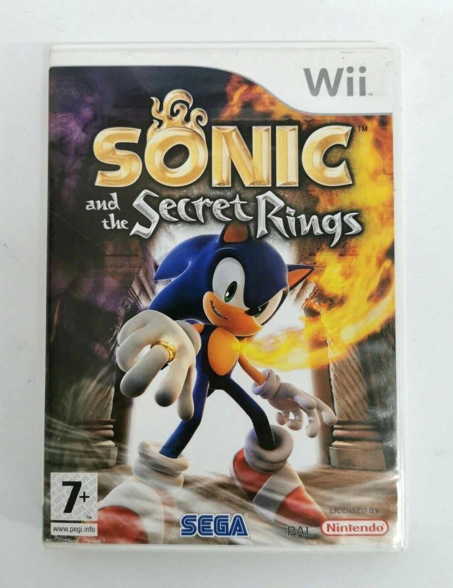 Lot De 2 Jeux Sonic Wii – Sonic Colors + Sonic Et Les Anneaux Secrets, Complets, Bon état