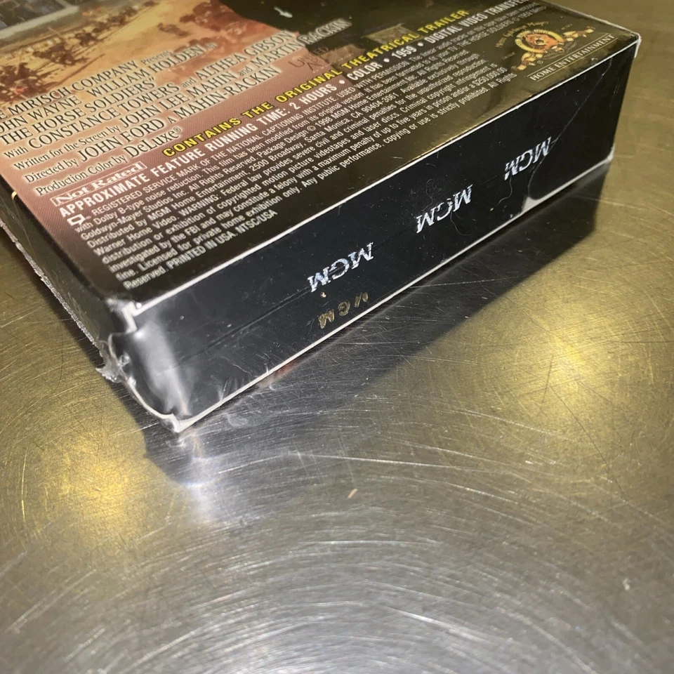 The Horse Soldiers (VHS, 1998, Western Legends) - Image 3 of 4