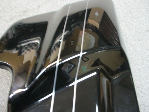 Harley Davidson OEM Cover Vivid Black with Silver Stripes Left Side 66250-09 - Picture 3 of 8