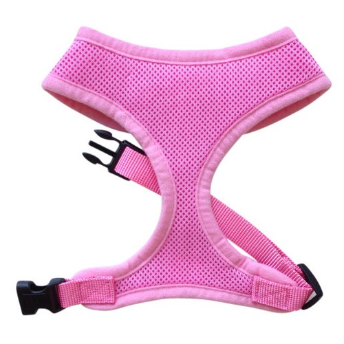 SOFT MESH PINK DOG AND PUPPY HARNESS - XS to XL RichPaw - Picture 7 of 8