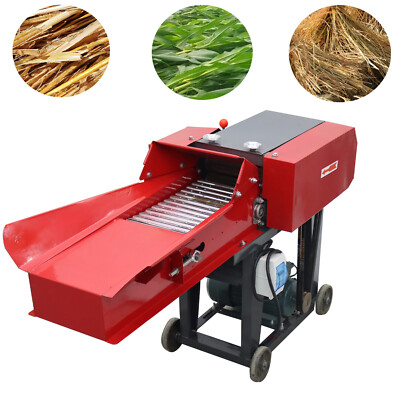 220V 6-blade Grass Cutting & Silk Kneading all-in-one Machine with Conveyor Belt