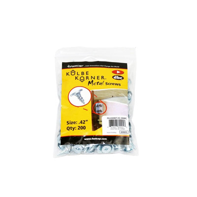 FastCap Kolbe Korner  (200 PK) Power Head Screw 3/8 in L #2 Phillips PH.KKMET.42