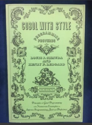 Cobol with Style by Ohmura Louis & Ledgard Henry