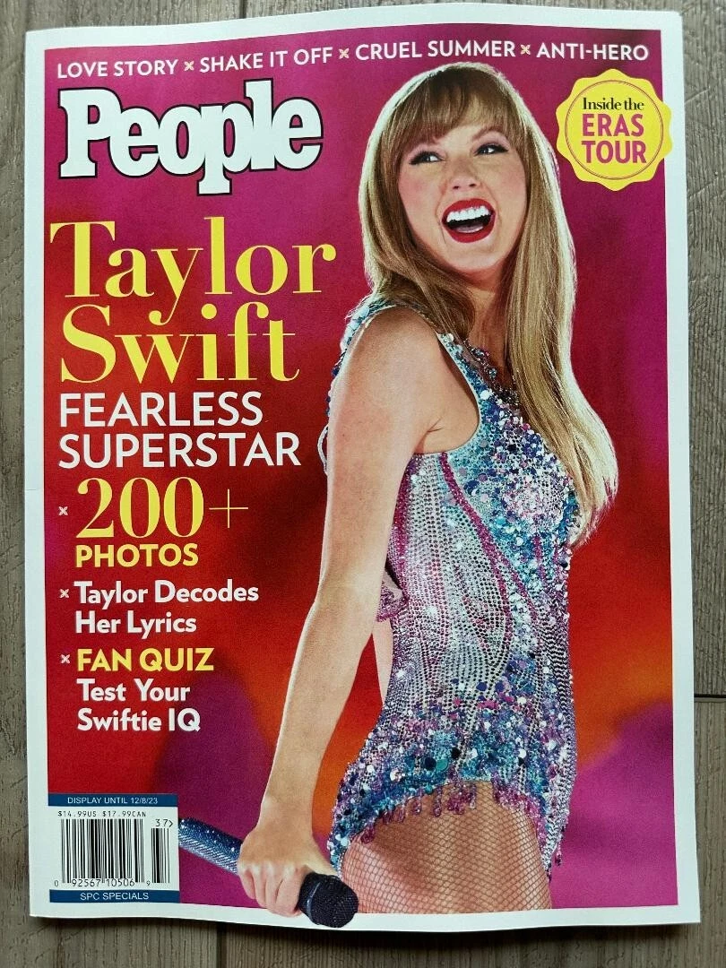 2023 TAYLOR SWIFT FEARLESS SUPERSTAR People Magazine SPECIAL