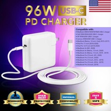 96W USB C Adapter Charger For MacBook Air 13 inch M1 New 2020 A2337 A2179 A1932