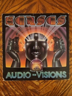 Vintage Kansas Audio Vision Record Lp 1980 Vinyl
