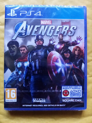 Marvel Avengers (Sony Playstation 4 Spiel) Neu & Versiegelt (UK-Verkäufer)    