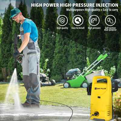 5500W Elektrischer Hochdruckreiniger 380Bar PSI Power Jet Wash Terrasse Autowäsche x 1