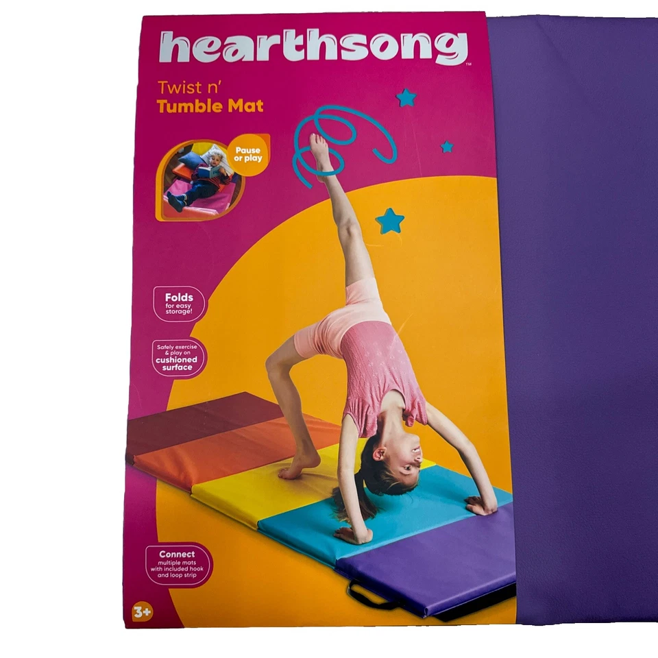 5 Panel Folding Gymnastics Tumbling Mat Gymnastics Equipment Active Play NEW - Image 2 of 4